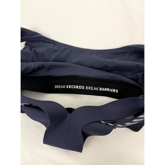 ATHLETA x ALLYSON FELIX Ultimate Legend Sports Bra XS Racerback Blue EUC A4 - Picture 4 of 5